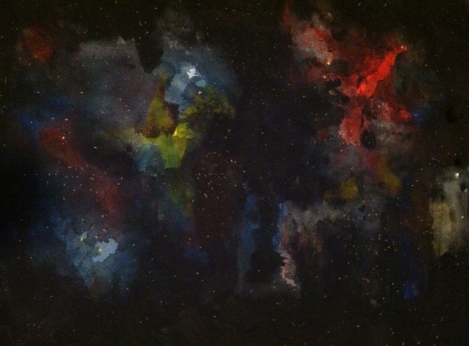 New Painting Series: Multi-Galaxy Imagined Universes